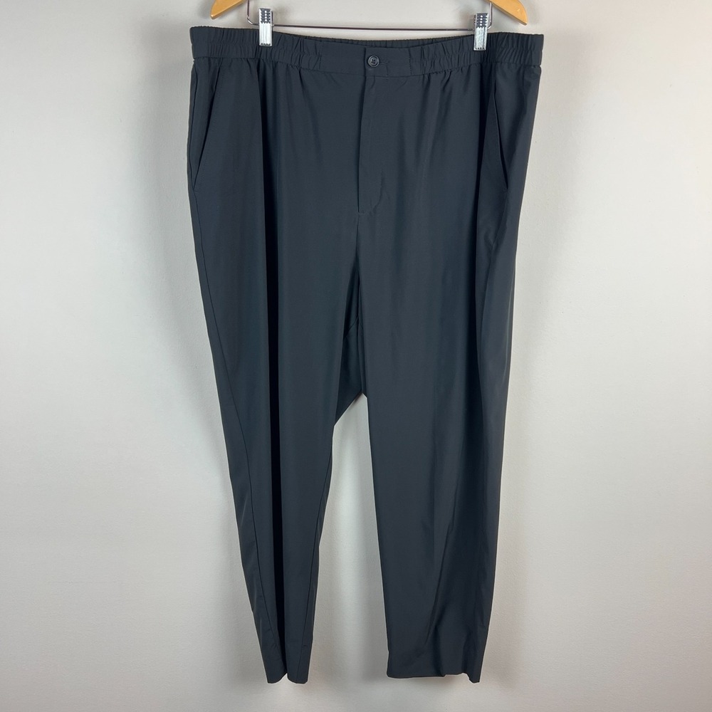 Banana Republic AirStretch High Rise Pants Womens XXL Black Ankle Office Stretch